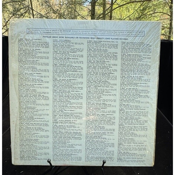 Jimmy Blades & Charles Smart Christmas Chimes Vinyl LP 1950’s Richmond Mint! -R1 - Picture 4 of 10